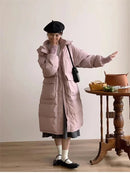 Oversized Long Parka Jacket with A Hood