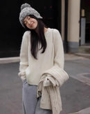 Luxe Cashmere Round Neck Pullover