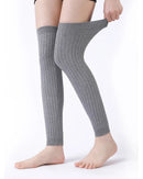 Knit Ruffle Leg Warmers