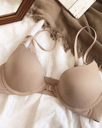 Seamless Sexy Front-Closure Push-Up Bra