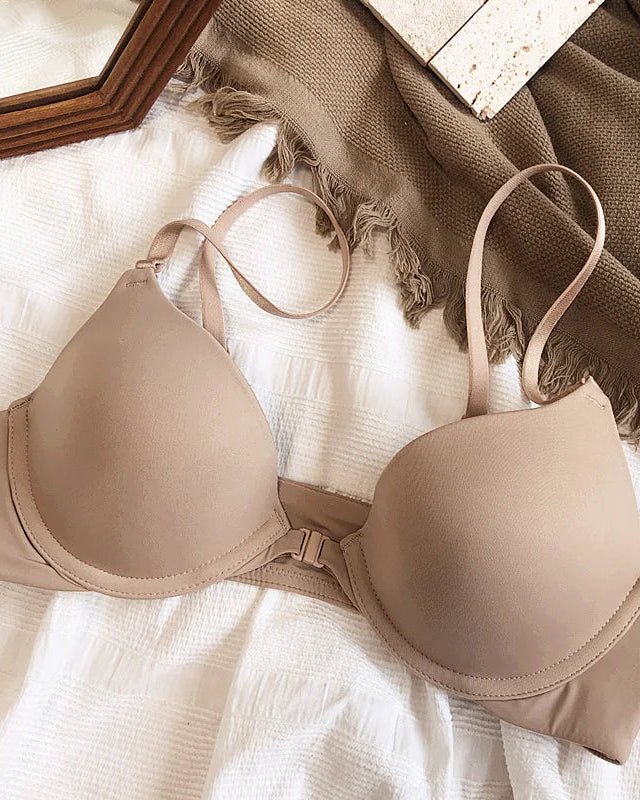 Seamless Sexy Front-Closure Push-Up Bra