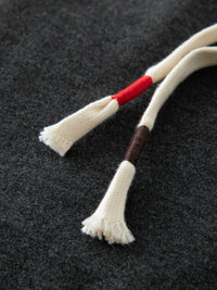 Drawstring Waist Wool Blended Pants