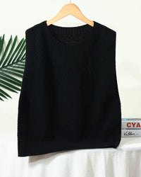 Merino Wool Jacquard Sweater Vest