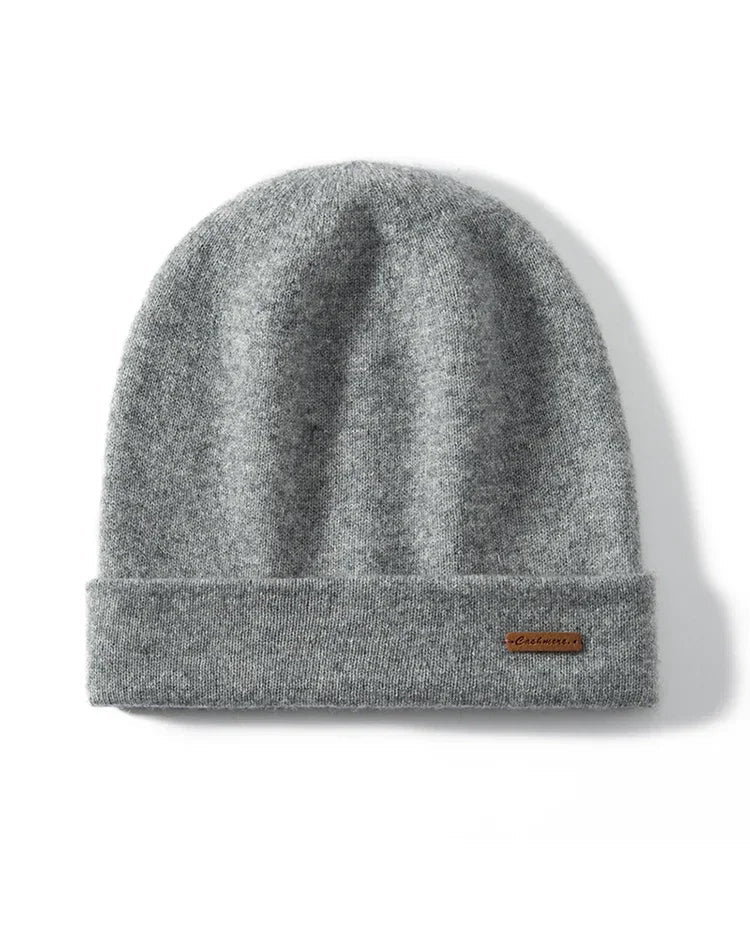 Cashmere Double-Layer Beanie