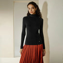 Seamless Silk-Cashmere Turtleneck Jumper