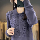 Polo Neck Cashmere Long Dress