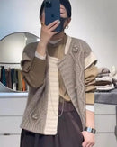 Premium Wool Sleeveless Knit Vest