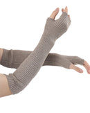 Ribbed Fingerless Arm Warmers