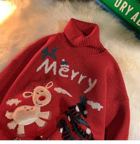 Turtleneck Christmas Sweater Ugly Sweater