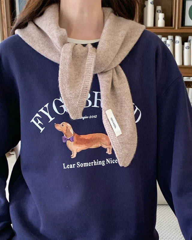 Wool Triangle Scarf
