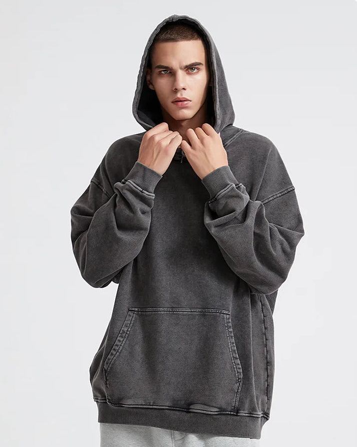 Cotton Loose Retro Thicken Hoodie