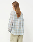Casual Retro Plaid Shirt Jacket