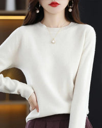 Merino Wool Round Neck Sweater