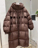 Women's Long Hooded Puffer Coat