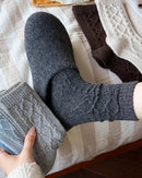 Wool Blend Casual Loose Socks