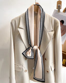 Women's Printed Silk Scarf & Shawl