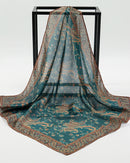 Printed Square Scarf Shawl & Headband