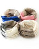 Cashmere Patchwork Knit Neck Warmer