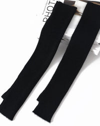 Cashmere Long Fingerless Gloves