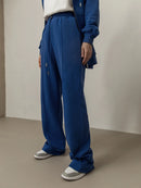 Oversized Fleece Hooded Sweatshirt Tracksuits