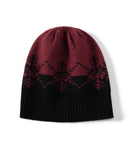 Snowflake Wool Cashmere Beanie