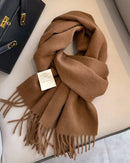 Fringed Wool Scarf