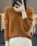 Merino Wool V-Neck Pullover