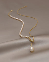 Freshwater Pearl Drop Pendant Necklace