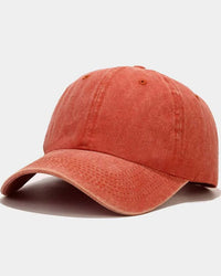 The washed cotton baseball cap by Gentle Herde. Adjustable fit, lightweight feel, unisex style — perfect for outdoor wear across all seasons.
