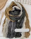 Pleated Long Scarf Shawl