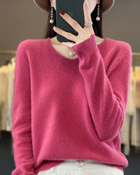 Extrafine Merino Wool V-Neck Sweater