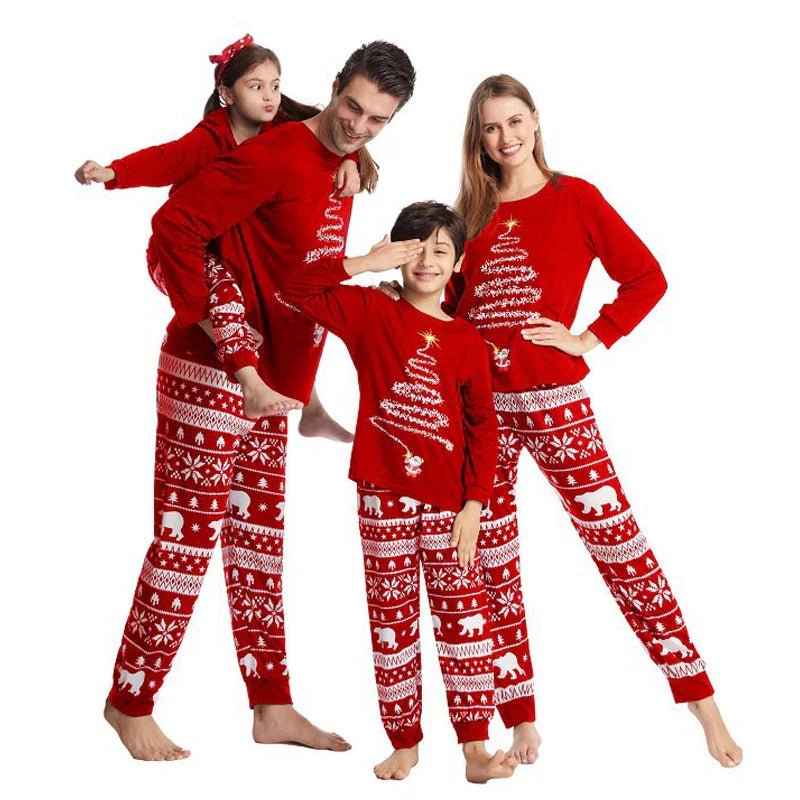 2024 Christmas Family Pajamas Set