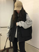 Casual Round-Neck Vest Down Jacket