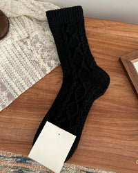 Wool Blend Casual Loose Socks