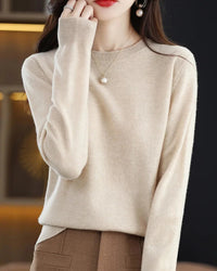 Merino Wool Round Neck Sweater