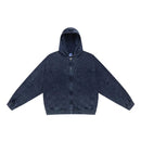 100% Cotton Retro Washed Zipper Hoodies