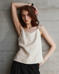 Casual V-Neck Adjustable Strap Vest