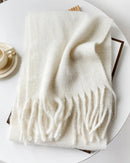 Longline Knitted Shawl Scarf