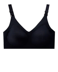 Seamless Thin Soft Deep V-Neck Push-Up Bra