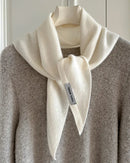 Women's Warm Wool Triangular Scarf