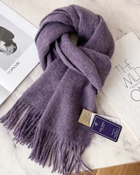 Fringed Wool Scarf