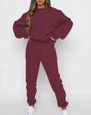 Thicken Sweatshirt & Pants Set