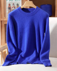 Mink Cashmere Crewneck Sweater