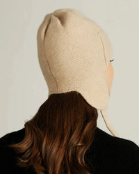 Wool Cashmere Bomber Hat