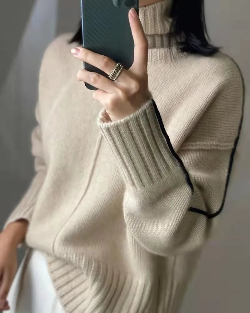 Wool Turtleneck Sweater