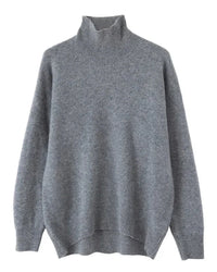 Women's Wool Turtleneck Sweater