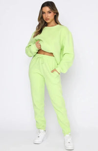 Thicken Sweatshirt & Pants Set