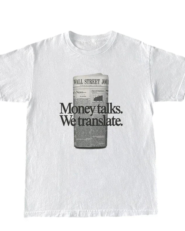 Letter-Print T-Shirt