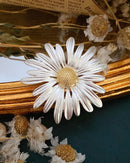 Retro Woodland-Style Daisy Brooch