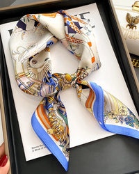 New Women's Silk Printed Scarf